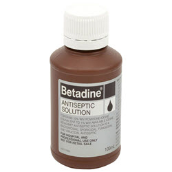 Betadine Antiseptic Solution 100ml