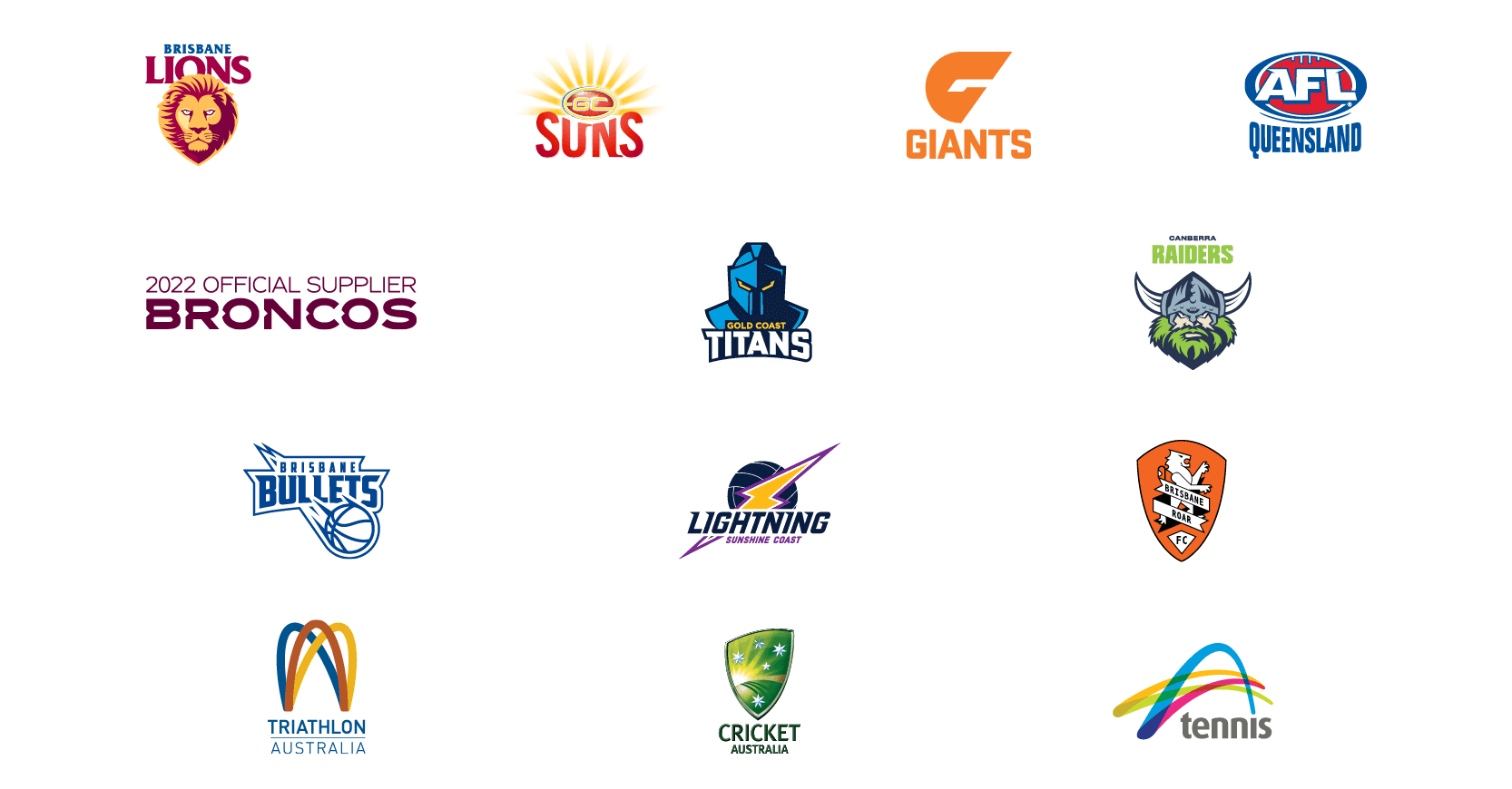 Logos of clubs Alpha Sport supply