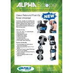 AlphaScope: Ossur Rebound Post-Op Knee Brace