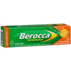 Berocca Performance Effervescent Tablets [15 - Orange]