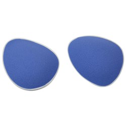 PPT Additions Met Domes Large Blue Oval Shape (Pair)