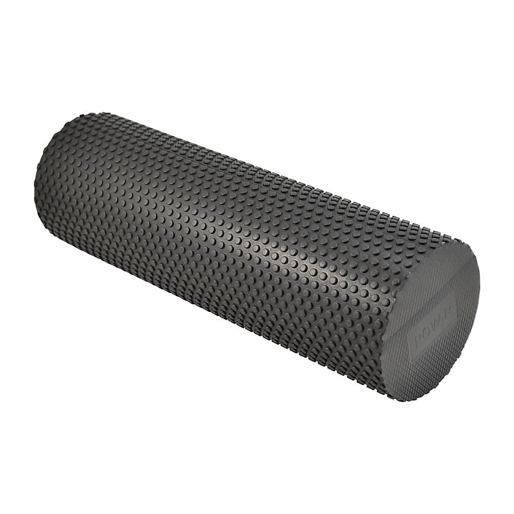 POW.R Foam Roller Medium Round - Black - Alpha Sport