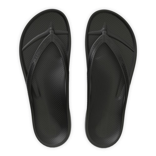 Lightfeet Arch Support Thongs - Black, Australian Design