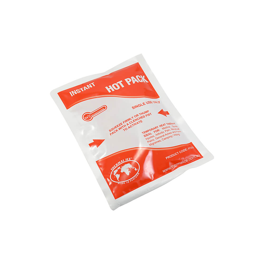 Thermal Ice Instant Hot Pack 20 x 15cm Single Use - Alpha Sport