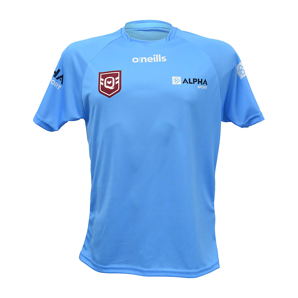 QRL Sports Trainer Shirt Blue Alpha Sport