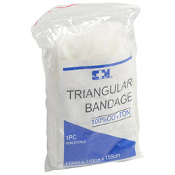 Triangular Bandage Material 110 x 110 x 155cm