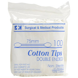 Cotton Buds Double Ended (100)