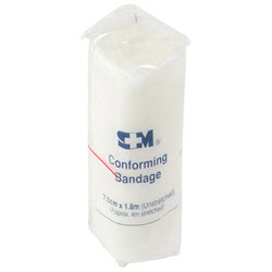 Conforming Gauze Bandage 7.5cm