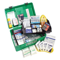 Industrial Workplace Kit in a Portable Large Plastic Carry