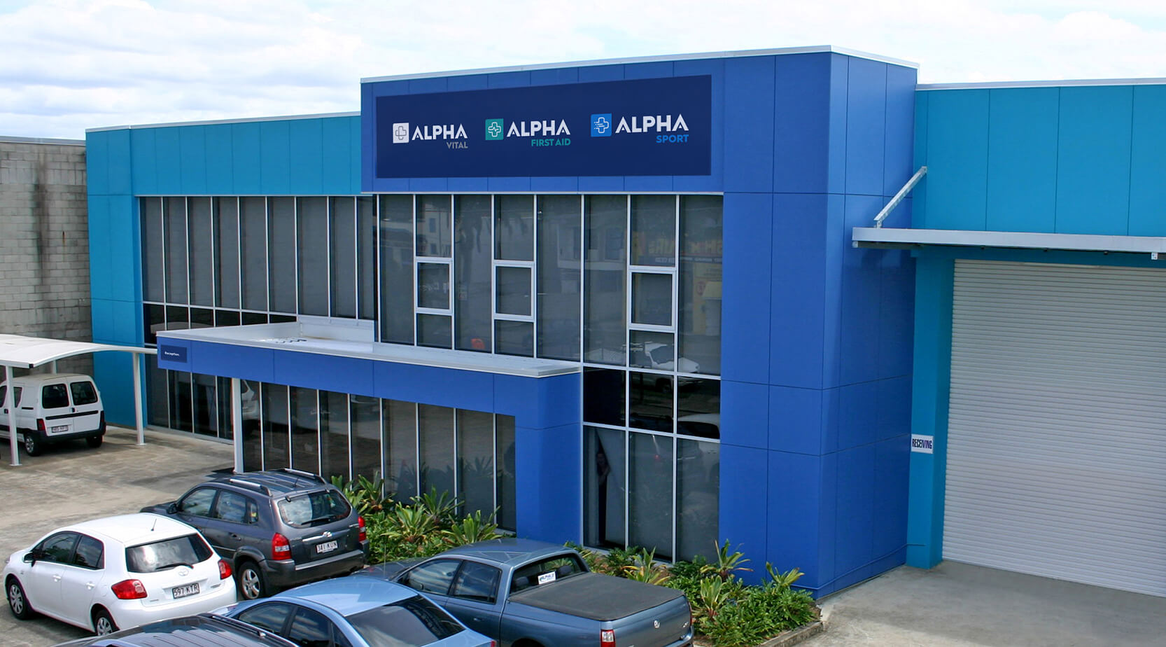Alpha Sport's office and warehouse