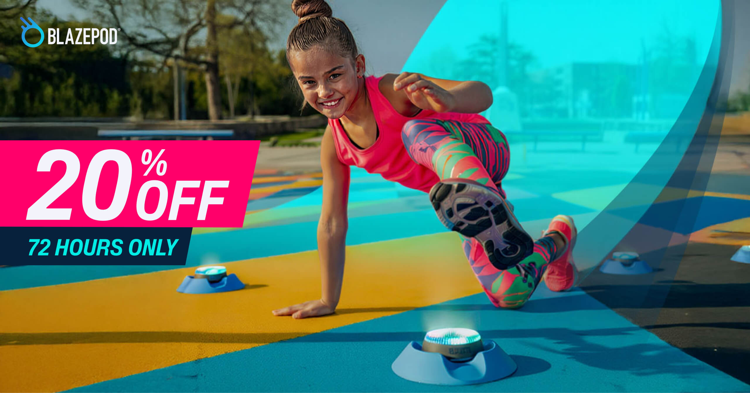 BLAZEPOD 20% OFF 72 HOURS ONLY