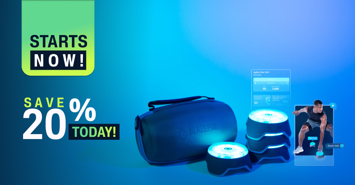 Starts Now! Save 20% Today!