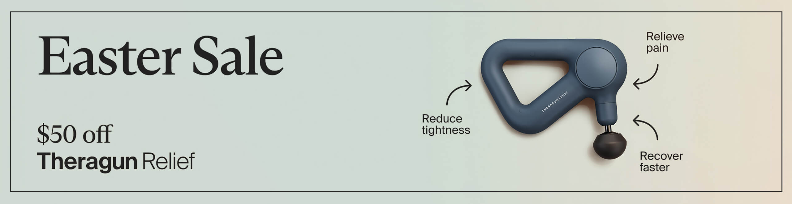 Easter Sale $50 off Theragun Relief