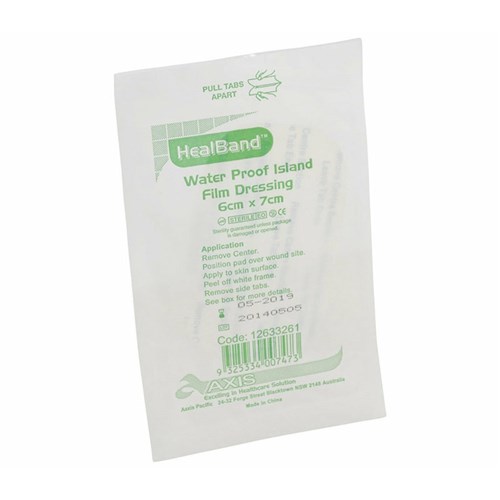 Healband Waterproof Island Dressing [6cm x 7cm]