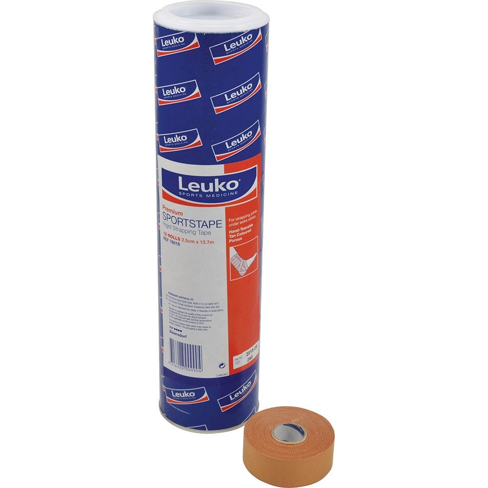 Leuko Premium Rigid 2.5cm x 13.7m Tan