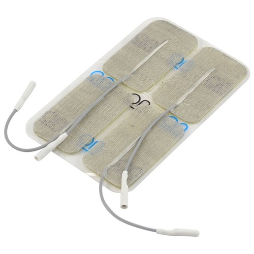 Pals Platinum Electrodes 3.3 x 5.3cm Rectangle (4)