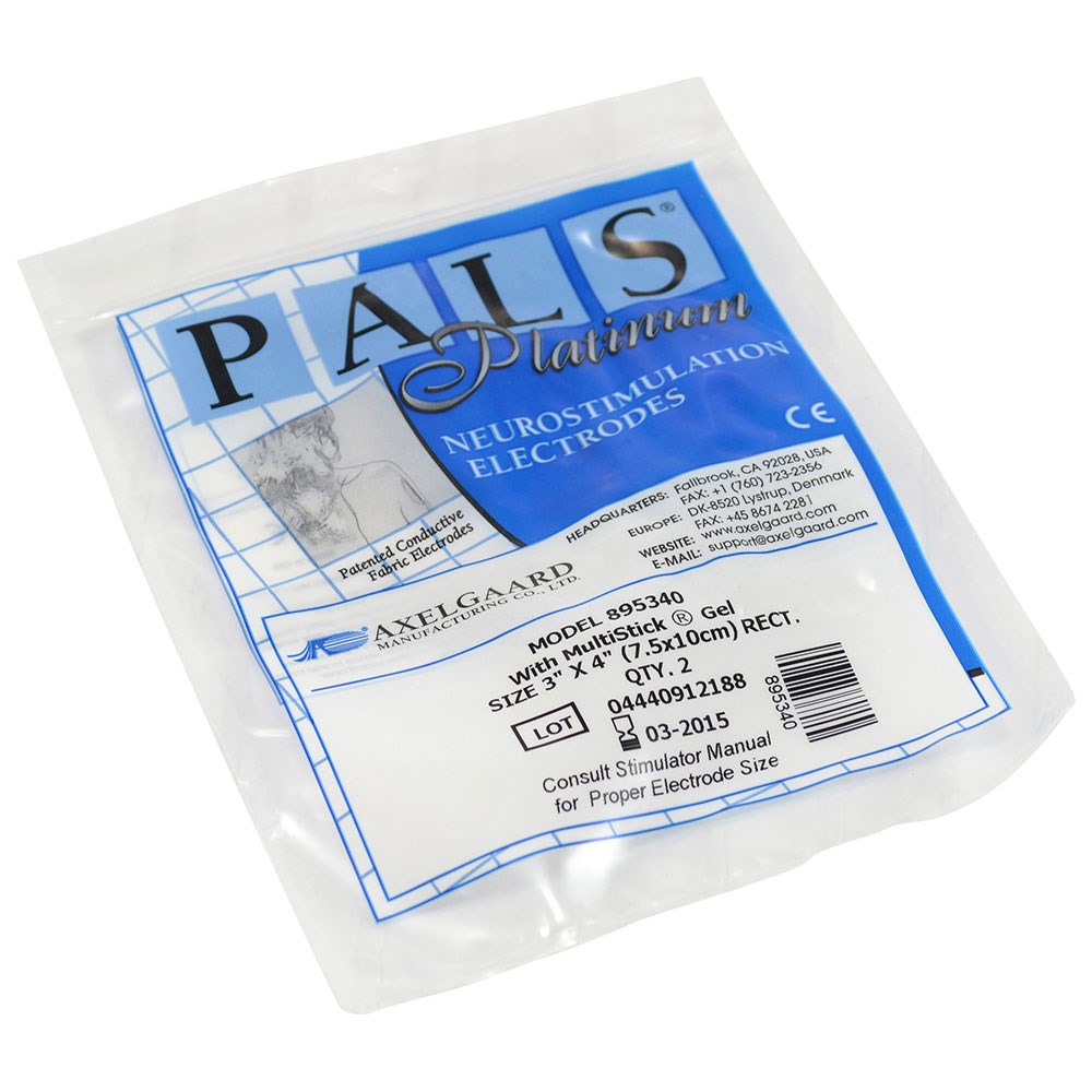 Pals Platinum Electrodes 7.5 x 10cm - Rectangle (2)