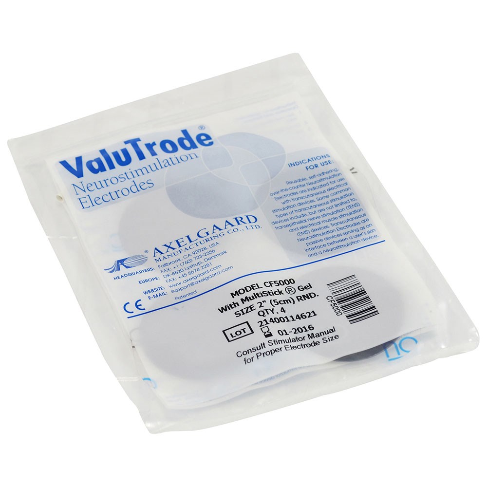 Valutrodes Electrodes 5cm Round (4)