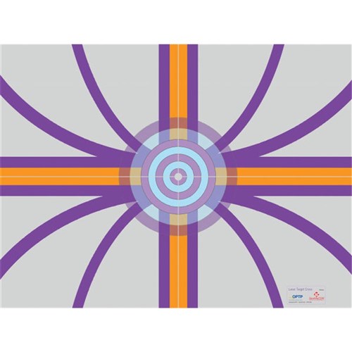 SenMoCOR Laser Target Cross