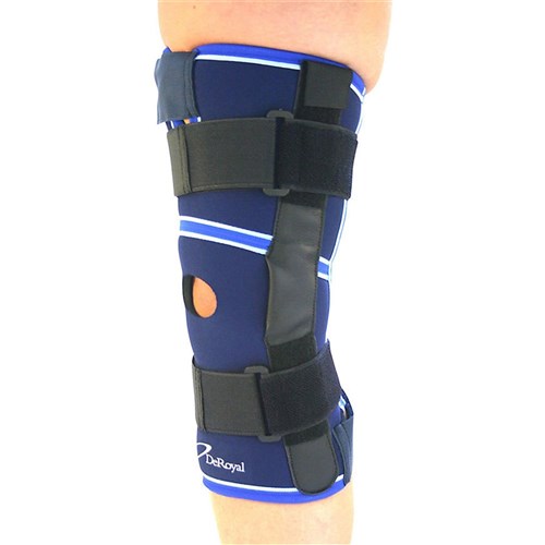 Deroyal Pro Knee Brace with Metal Stays