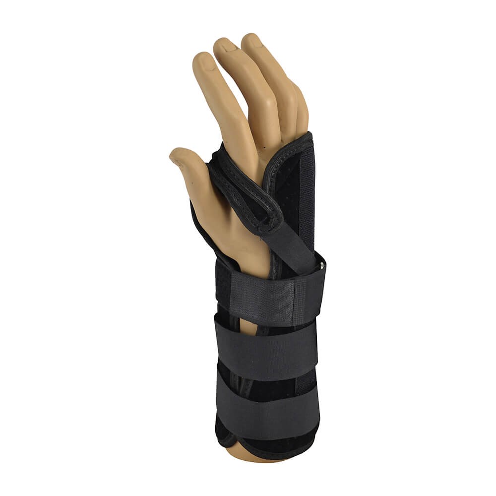 DeRoyal Suede Leatherette Wrist Forearm Splint