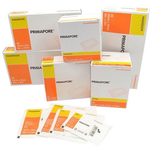 Primapore Adhesive Dressing Packs