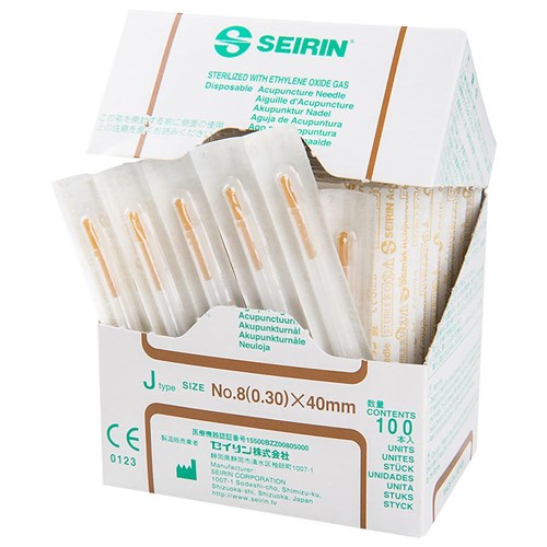 Seirin Acupuncture Needle With Guide Tube (100)