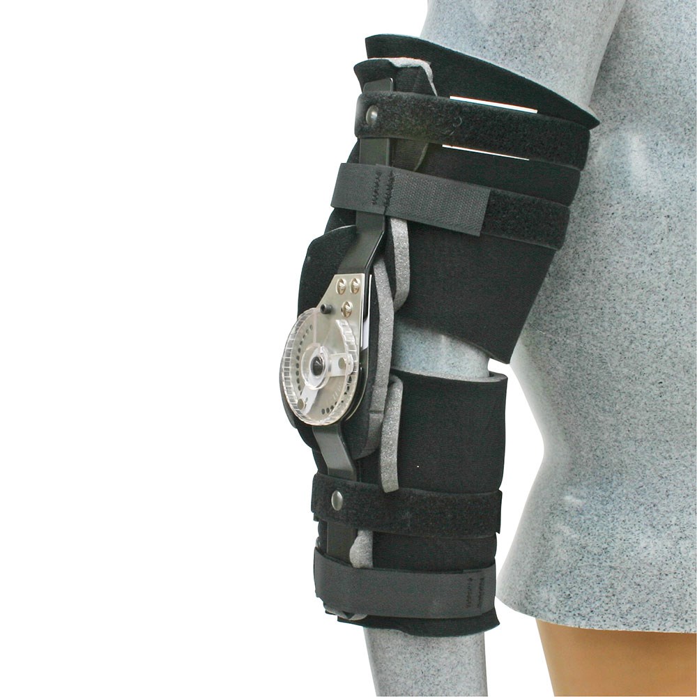 Deroyal Slimline Elbow Brace Universal Size Rom Hinge Alpha Sport