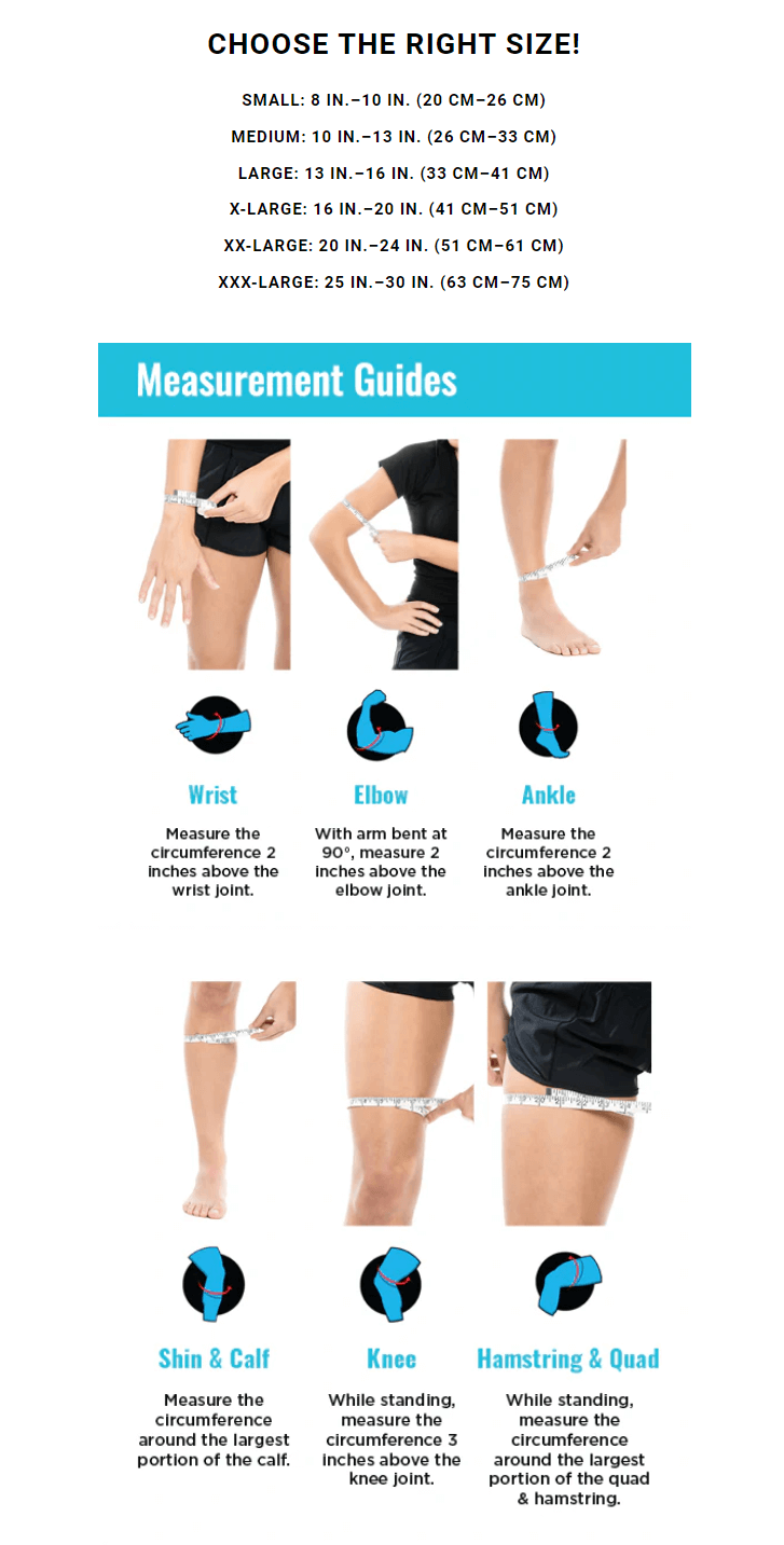 Freeze Sleeve sizing guide