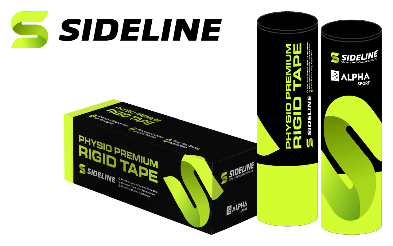 Sideline logo with box and tubes
