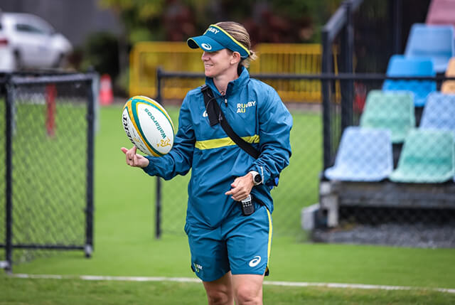 Kylie Baldwin Wallaroos Physio