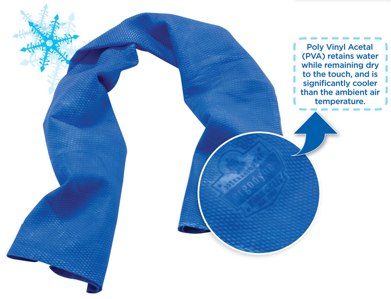 EZ-Cool® Evaporative Cooling Towel 396-602 - Assured First Aid