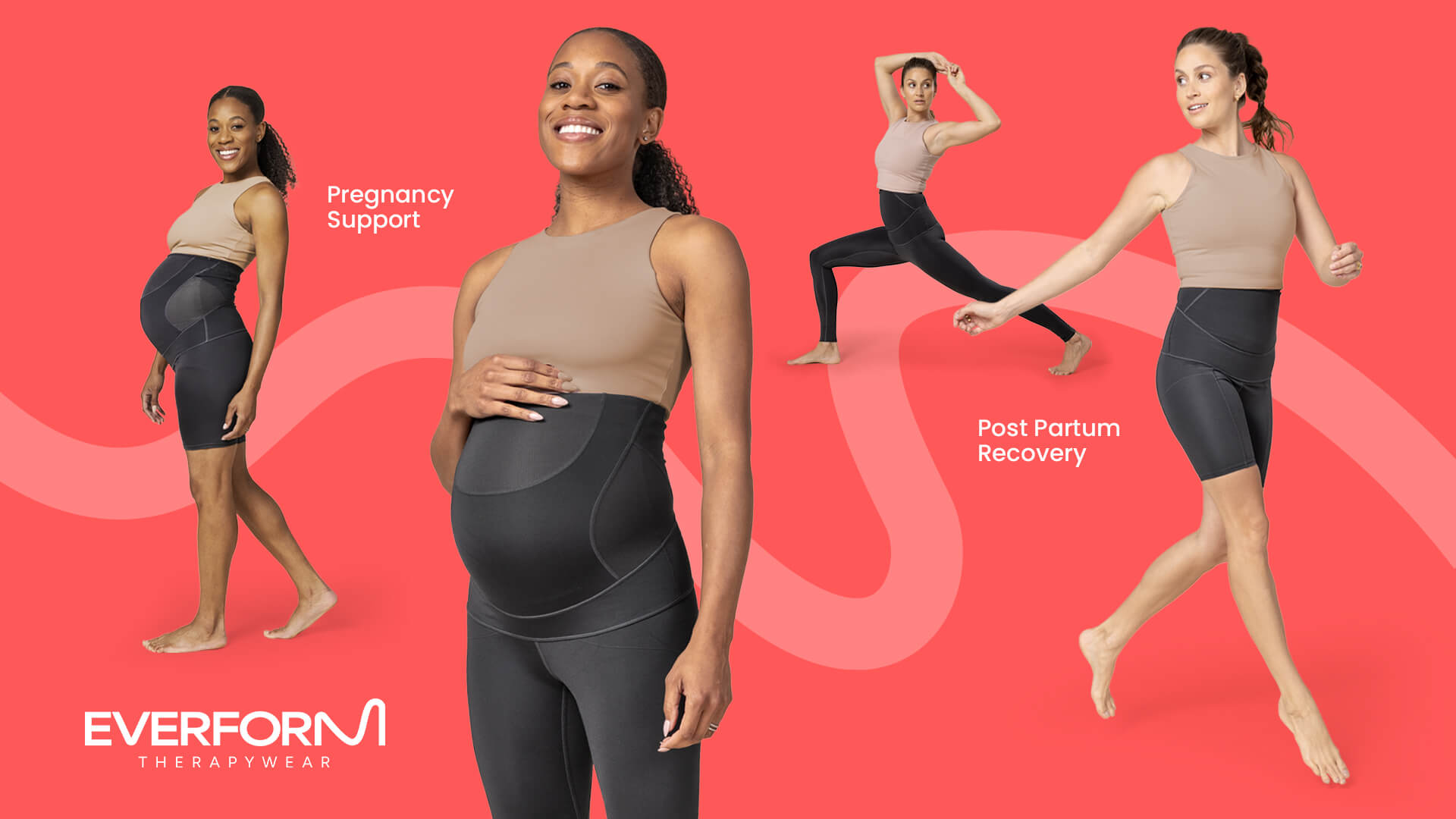 Everform pregnancy support and post partum recovery banner
