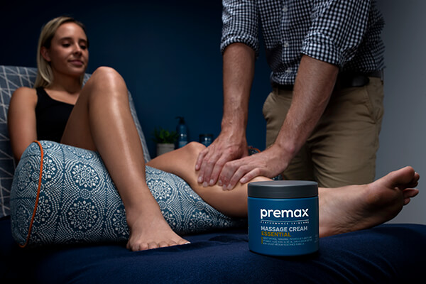 Physio massaging using Premax cream